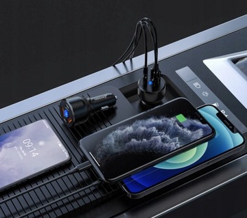 Feegar Ładowarka samochodowa PD USB 66W iPhone