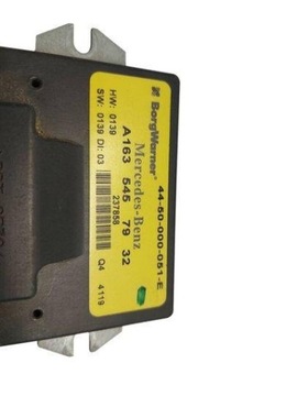 237858 JINÉ MODUL ML 350 163.157 180 2004 MERCEDES-BENZ M (W163)