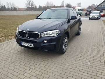 BMW X6 F16 Crossover xDrive30d 258KM 2018 BMW X6 3.0d 258KM 2018r M Pakiet Salon Polska, zdjęcie 1