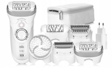 GOLARKA Depilator Braun Silk SensoSmart DO CIAŁA NÓG USUWA CEBULKI + ETUI