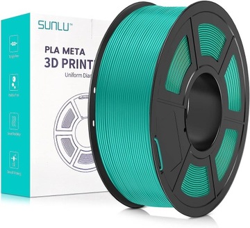 SUNLU FILAMENT 1.75mm 1kg GREEN ZIELONY PLA META