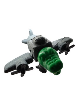 Figurka Wielki bombardino coccodrillo Ruchomy Tik Tok Viral