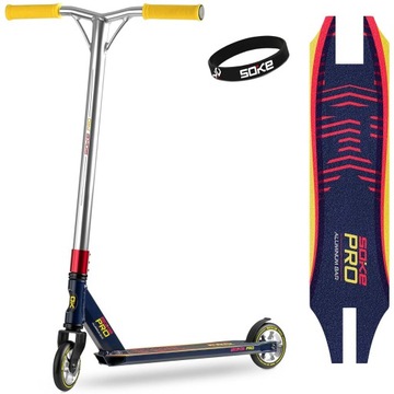HULAJNOGA WYCZYNOWA SOKE PRO ABEC-9 Y-BAR ALU SOLIDNA I STABILNA