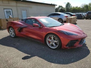 Chevrolet Corvette C7 2022 Chevrolet Corvette 2022, 6.2L, STINGRAY 2LT, od ubezpieczalni 6.2 Benzyna, zdjęcie 4