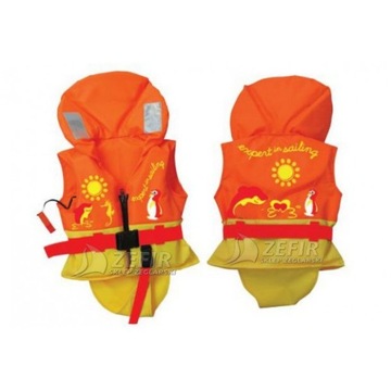 ЖИЛЕТ СПАСАТЕЛЬНЫЙ КАПОК ДЛЯ ДЕТЕЙ до 15кг, 100Н