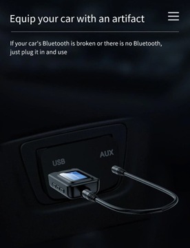 АДАПТЕР BLUETOOTH 5.0 ПРИЕМНИК ПЕРЕДАЧИ VIKEFON
