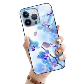 ETUI GLASS do IPHONE 13 PRO Flower Natura Wzory