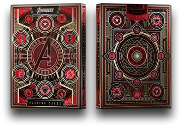 Theory11 AVENGERS RED EDITION (czerwone) - karty klasyczne