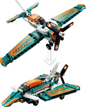 LEGO 42117 ГОНОЧНЫЙ САМОЛЕТ TECHNIC 2в1