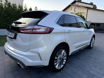 Ford Edge II SUV Facelifting 2.0 EcoBlue Bi-Turbo 238KM 2019 Ford EDGE Vignale 2.0TDCI 4x4 Biała Perła, zdjęcie 2