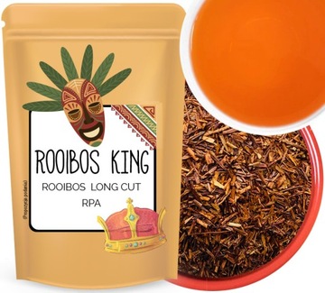 Herbata Rooibos liściasta Duże Kawałki RPA Premium Zimowa Dobry Bez Kofeiny