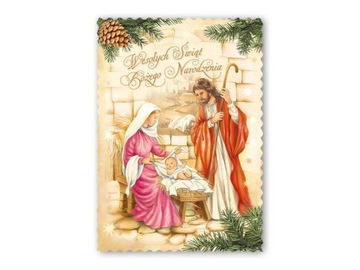 POCZTÓWKA KARTKA Boże Narodzenie ŚWIĘTA 1 SZTUKA