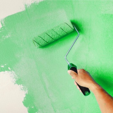 Оранжевый набор валиков для рисования 11 см 10 валиков для рисования + ручка 2K