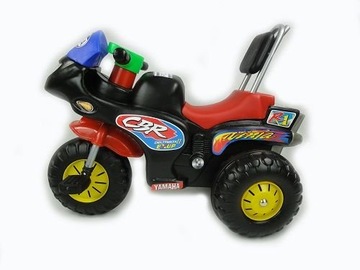 Моторизованный педальный велосипед, полицейский преследователь, 3 колеса