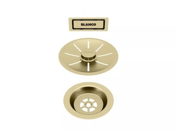 Zestaw elementów do zlewu Blanco InFino 203476 ZŁOTY SATIN GOLD