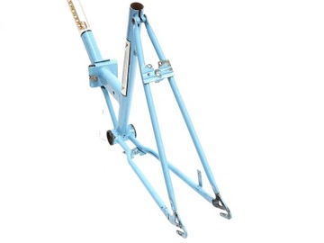 Рама Romet Jubilat, 1991 г., синяя, 24 дюйма