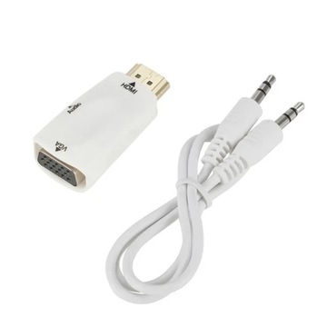 Переходник КОНВЕРТЕР с разъема HDMI на разъем VGA AUDIO