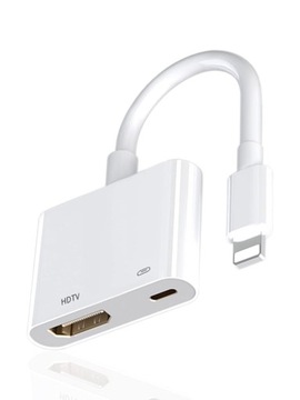 CYFROWY ADAPTER AV APPLE LIGHTNING NA HDMI BIAŁY