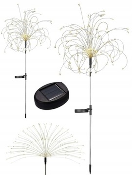 2X LAMPA SOLARNA OZDOBA OGRODOWA DMUCHAWCE PL