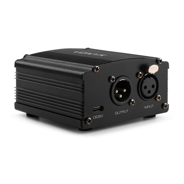 Фантомное питание 48 В USB-C для микрофонов XLR