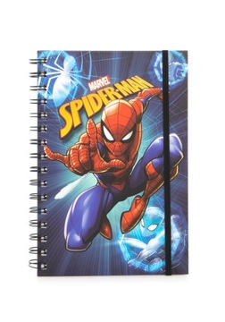 Notes A5 Spider-Man Web Strike gumka linie 80 kart