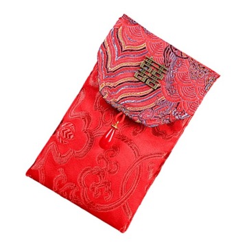 Китайский Лунный Новый Год Красный Конверт Денег Подарочный Стиль C Вертикальный