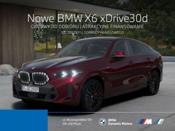 BMW X6 G06 SUV Facelifting 3.0 30d 298KM 2026 BMW X6 xDrive30d 298 mHEV - Gotowy do Odbioru - Pakiet M Pro - Hak Holowni