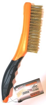 ЩЕТКА ОТ Ржавчины ЛАТУННАЯ ПРОВОЛОКА 4 РЯДА C4357