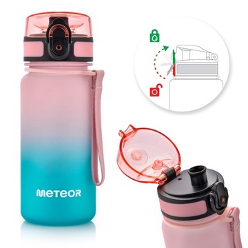 BIDON BUTELKA SPORTOWA METEOR 350 ml 18 cm TRITAN