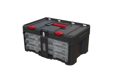 Skrzynka z 3 organizerami Keter STACK'N'ROLL