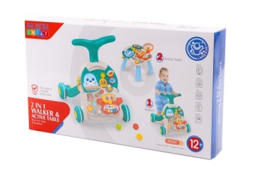 УЧЕБНЫЙ СТОЛ PUSH WALKER ПИАНО 2В1 XXL БОЛЬШОЙ