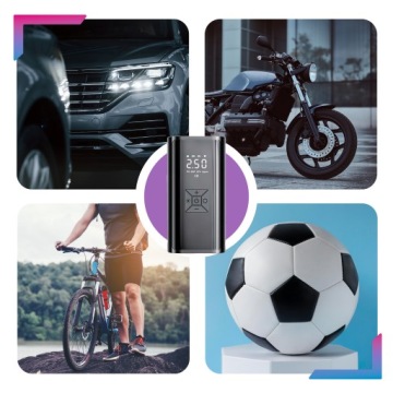 Автомобильный аккумуляторный компрессор, электрический велосипедный насос