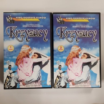 KRZYŻACY CZ. 1,2 2xVHS