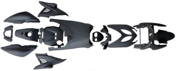 ZESTAW PLASTIKÓW CZARNY MAT DO YAMAHA AEROX