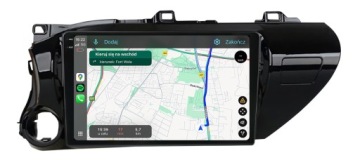 Toyota Hilux Rádio Navigace Android TS20 12GB/256GB 2K Qled