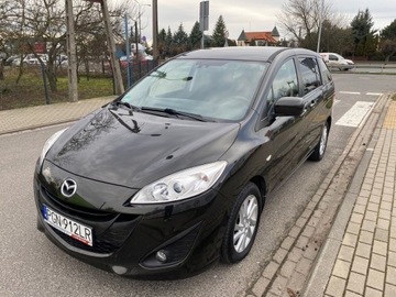 Mazda 5 II 1.8 MZR 115KM 2012 Mazda 5 KLIMATYZACJA GRZANE FOTEL PARKTRONIC E...