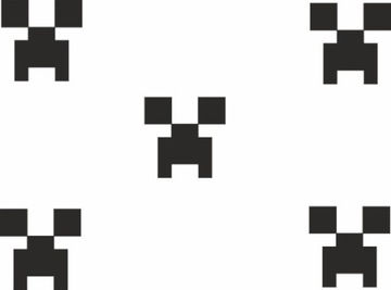 MINECRAFT NAKLEJKI NA ŚCIANĘ POKÓJ DZIECKA