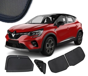 Zasłonki dedykowane do Renault Captur II (od 2019)