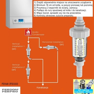 ЗАЩИТА КОТЛА 3в1 Намагничиватель, Дозатор, Нейтрализатор.