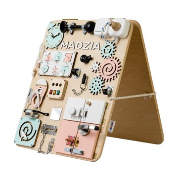 Tablica sensoryczna Woobiboo PLAY + IMIĘ + GRATIS