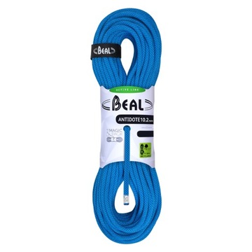 Lina wspinaczkowa dynamiczna Beal Antidote 10,2 mm 50 m Solid Blue