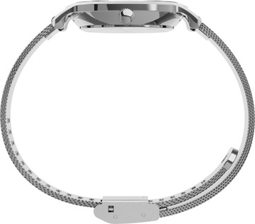 Zegarek damski srebrny na bransolecie TIMEX TW2U86700 modny elegancki