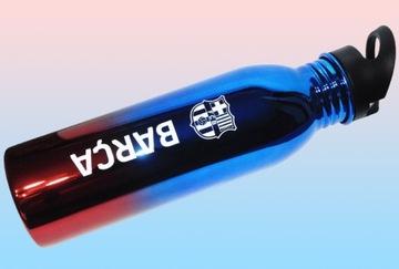 БУТЫЛКА ДЛЯ ВОДЫ FC BARCELONA 700 мл ЗАТЕНЕННЫЙ МЕТАЛЛИК