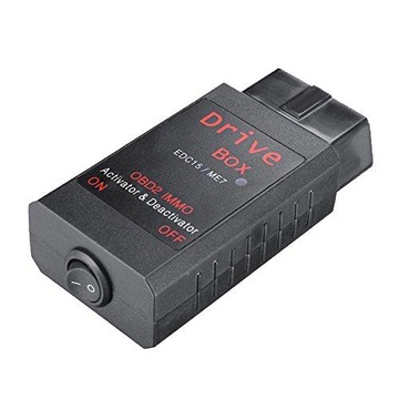 Drivebox OBD wyłącznik immo dezaktywator Edc15/Me7 Obd2 VW AUDI SKODA SEAT