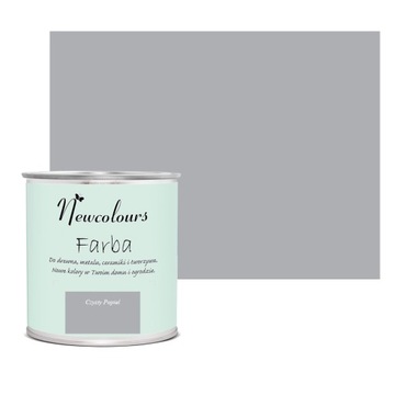 Farba akrylowa Newcolours 200 ml CZYSTY POPIEL