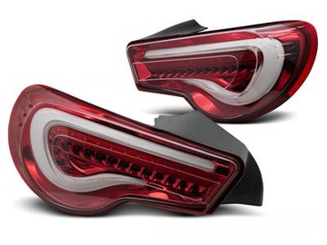 SVĚTLA DIODOVÉ RED-WHITE LED DO TOYOTA GT86 12-21