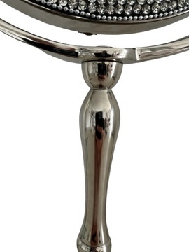 НАСТОЛЬНОЕ ЗЕРКАЛО МЕТАЛЛИЧЕСКОЕ ГЛАМУРНОЕ ДЕКОРАТИВНОЕ ЗЕРКАЛО