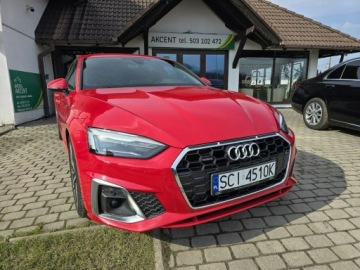 Audi A5 F5 Coupe Facelifting 2.0 40 TDI 204KM 2021 Audi A5 Sportback Quattro + S-Line + tylko 32770, zdjęcie 1