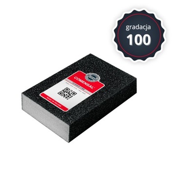 COMENSAL Kostka szlifierska gąbka ścierna gr 100