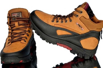 BUTY ZIMOWE OCIEPLANE TREKINGOWE ŚNIEGOWCE GÓRSKIE SPORTOWE MĘSKIE TRAPERY